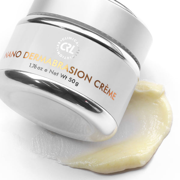 CRL Nano dermabrasion cream on top of smear