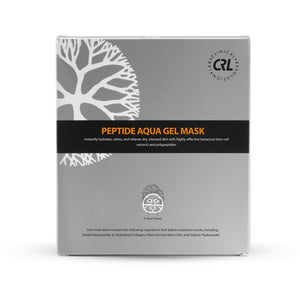 peptide aqua gel mask box
